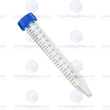 Centrifuge Tube Conical Bottom Plain, Bulk, Sterile - 15 ml