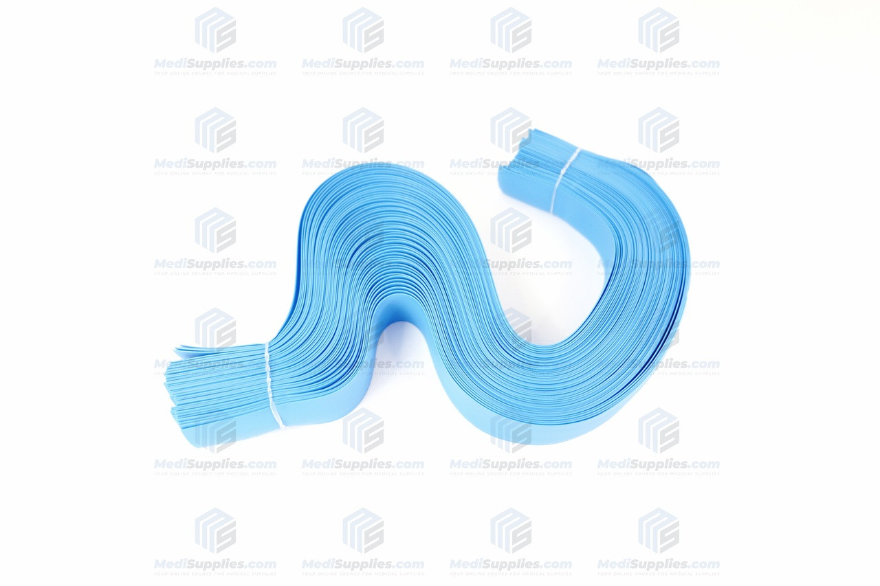 Tourniquet, 1'' x 18'', Blue, Latex-Free - Smooth or Textured