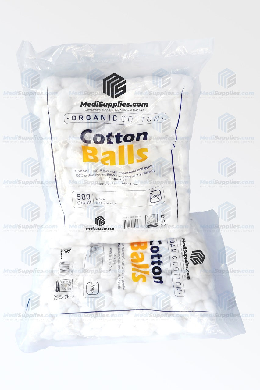 Cotton Balls - Medium, Non-Sterile, Soft