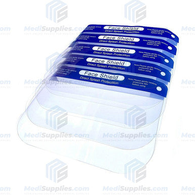 Face Shield - One Size Fits Most, Anti-fog Disposable, Non-Sterile