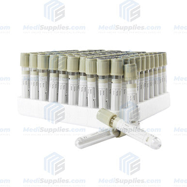 Vacuum Blood Collection Tube (Glucose Tube), 13 x 75mm, 4ml, Gray Top