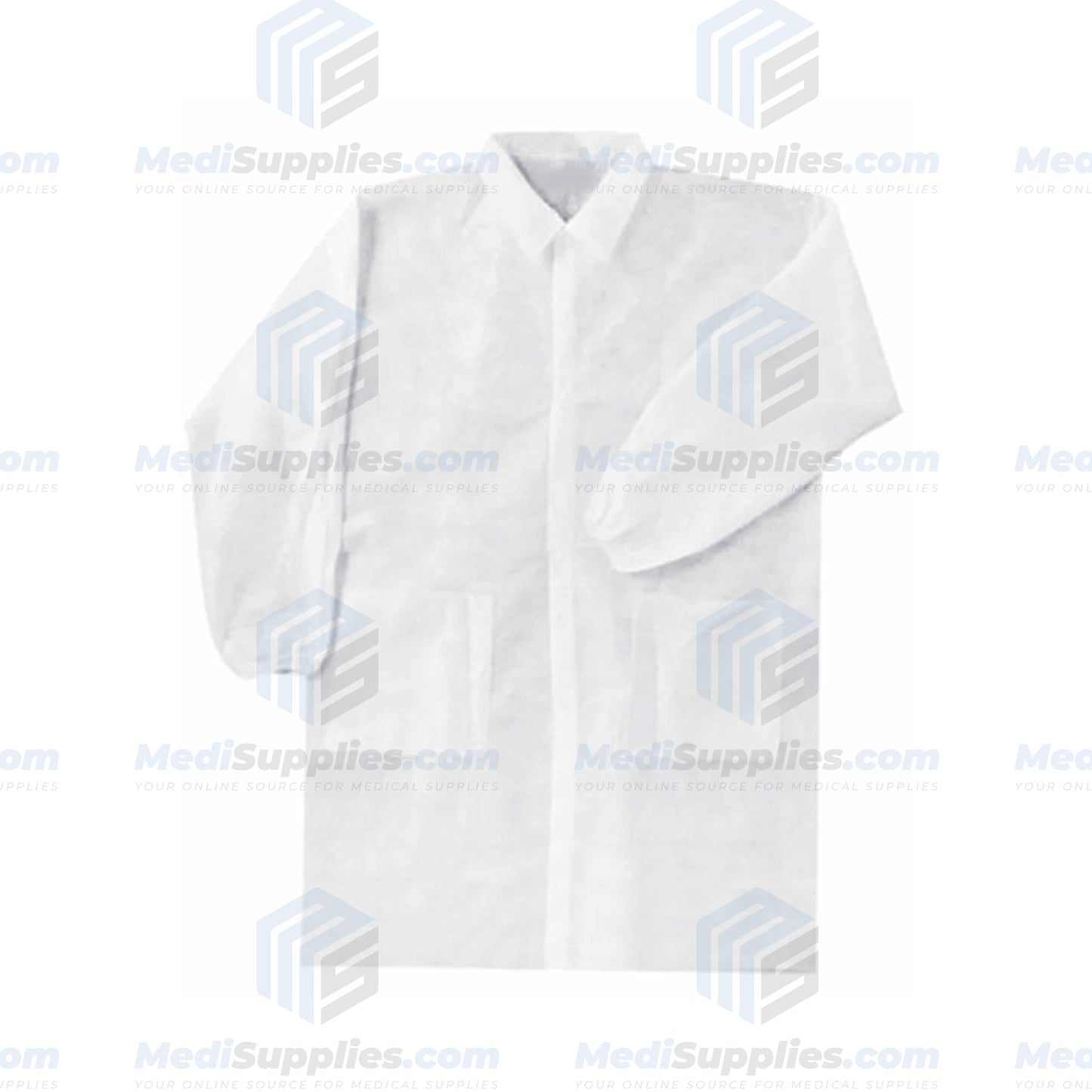 Lab Coat - White (3 Pockets)