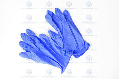 Disposable Pure Nitrile Gloves, S-M-L-XL, FDA, Blue Color