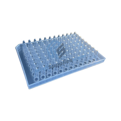 PCR PLATE 0.2ML 96 WELLS Half-Skited (Clear)