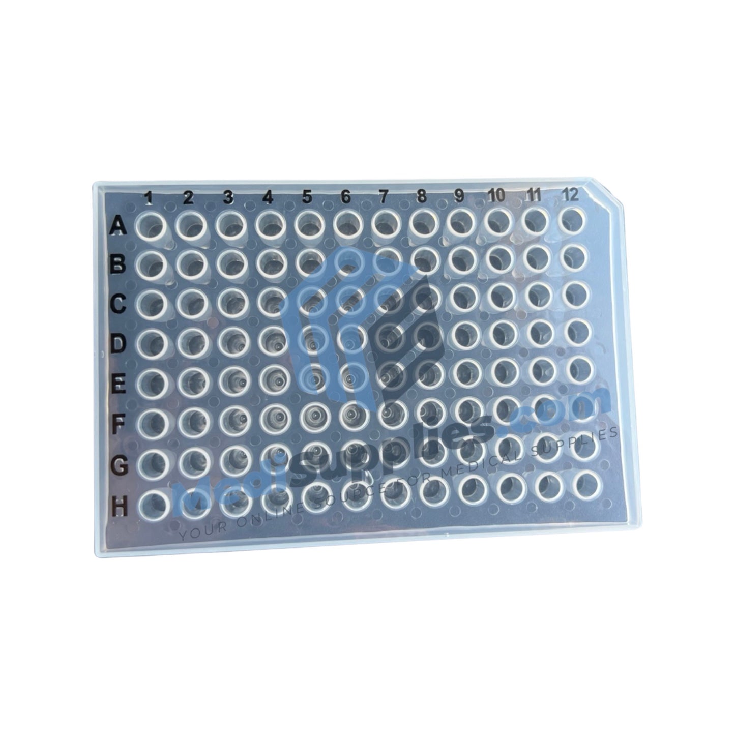 PCR PLATE 0.2ML 96 WELLS Half-Skited (Clear)